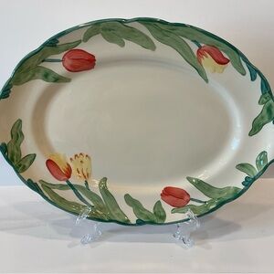 FRANCISCAN TULIP - MADE IN ENGLAND LARGE PLATTER